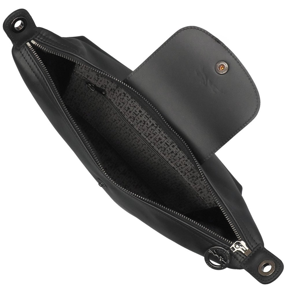 ロンシャン LONGCHAMP ショルダーバッグ ル プリアージュ エクストラ 10189 987 001 BLACK Mサイズ レザー