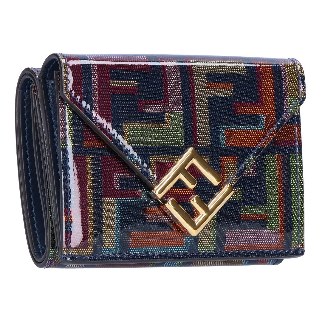 フェンディ FENDI 折財布 三つ折財布 コンパクトウォレット FF