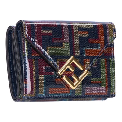 フェンディ FENDI 折財布 三つ折財布 コンパクトウォレット FF 