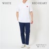 コムデギャルソン COMME DES GARCONS ユニセックス メンズ レディース 半袖 ポロシャツ PLAY プレイ T006/T066 RED/BLACK HEART ハート ワンポイント