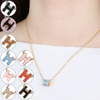エルメス HERMES ネックレス ペンダント ポップHペンダント ミニ 
