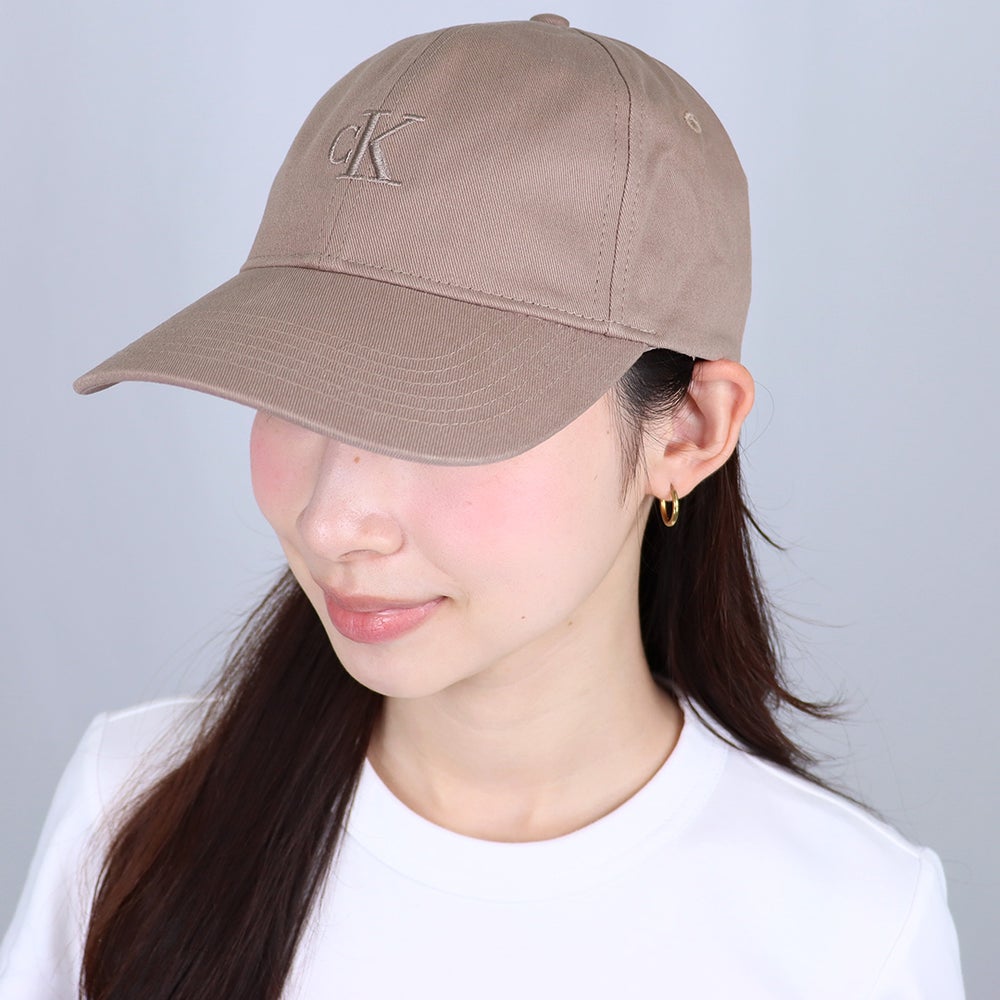 カルバンクライン CALVIN KLEIN キャップ ロゴキャップ 帽子 ユニセックス 男女兼用 レディースキャップ ベースボールキャップ MONOGRAM EMBROIDERY BASEBALL CAP LV04K5024G