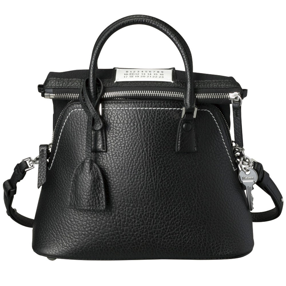 ✨希少・美品✨HERMES タンクトップ マルジェラ期 ブラック シルク混 予約会対象品】 メゾンマルジェラ MAISON MARGIELA ハンドバッグ 5AC