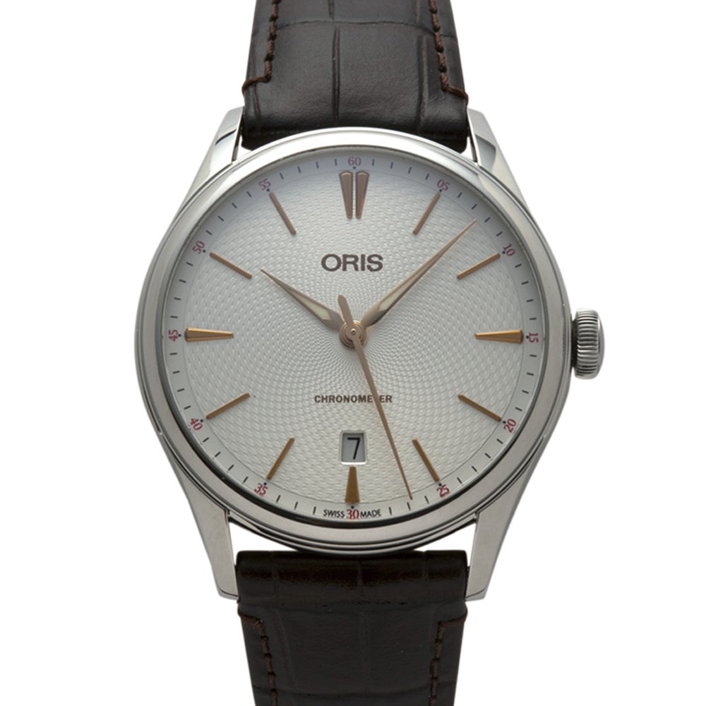 【エアコンスビーサ】ORIS クロノグラフ 日付•曜日表示 予約会対象品】 オリス ORIS 時計 メンズウォッチ アートリエクロノ
