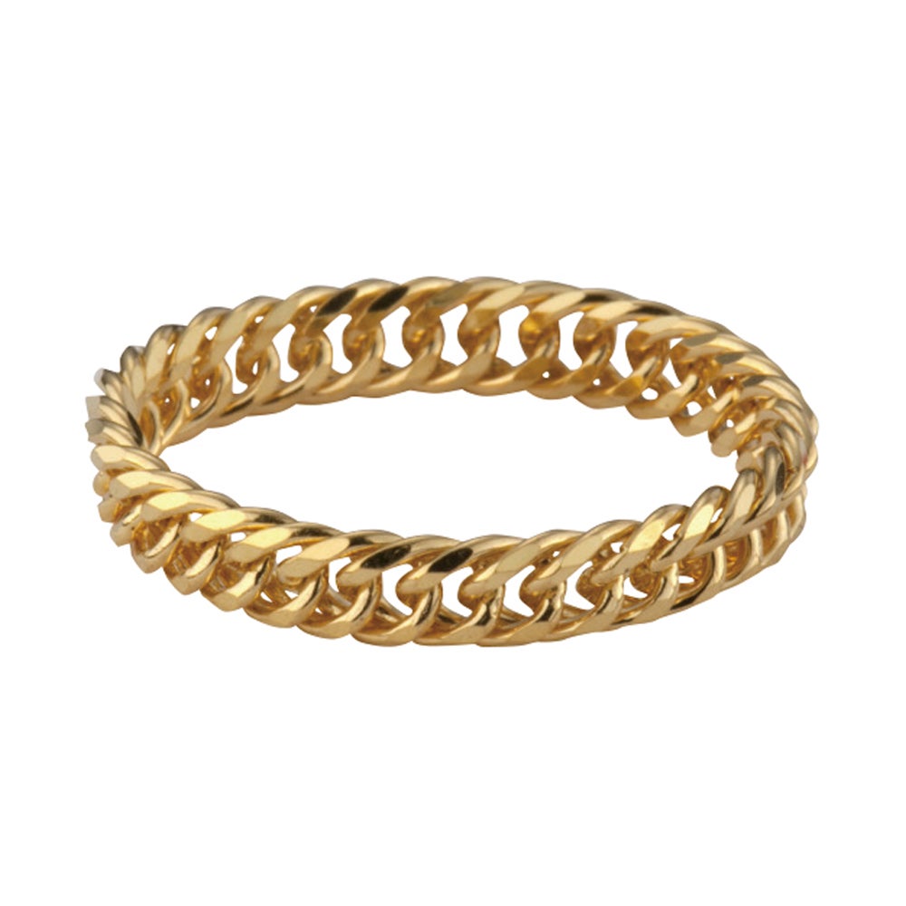 予約会対象品】 ジュエリー JEWELRY チェーンリング 純金 ダブル6面