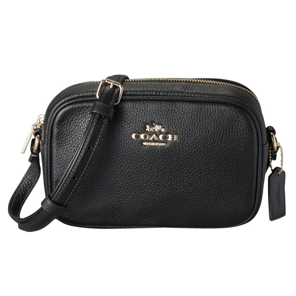 ✨良品✨COACH モノグラム ブラック ボディバッグ※訳あり★ 予約会対象品】 コーチ COACH クロスボディ ミニジェイミーカメラ