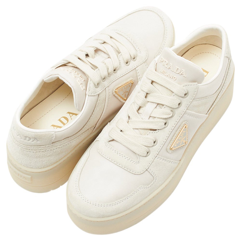 予約会対象品】 プラダ PRADA 婦人靴 スニーカー 1E792M ZJM F0304 AVO