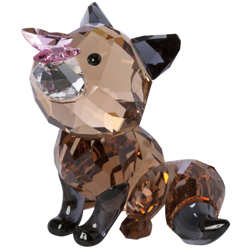 予約会対象品】 スワロフスキー SWAROVSKI 置物 Idyllia リスとキノコ