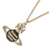 ヴィヴィアンウエストウッド VIVIENNE WESTWOOD ネックレス ペンダント 630203BH 02R102 GOLD/WHITE CZ CARMELA BAS RELIEF PENDANT