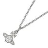 ヴィヴィアンウエストウッド VIVIENNE WESTWOOD ネックレス ペンダント 63020278 02P102 PLATINUM/WHITE XZ LONDON ORB PENDANT