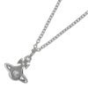 ヴィヴィアンウエストウッド VIVIENNE WESTWOOD ネックレス ペンダント 63020278 02P102 PLATINUM/WHITE XZ LONDON ORB PENDANT