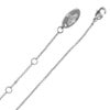ヴィヴィアンウエストウッド VIVIENNE WESTWOOD ネックレス ペンダント 63020278 02P102 PLATINUM/WHITE XZ LONDON ORB PENDANT