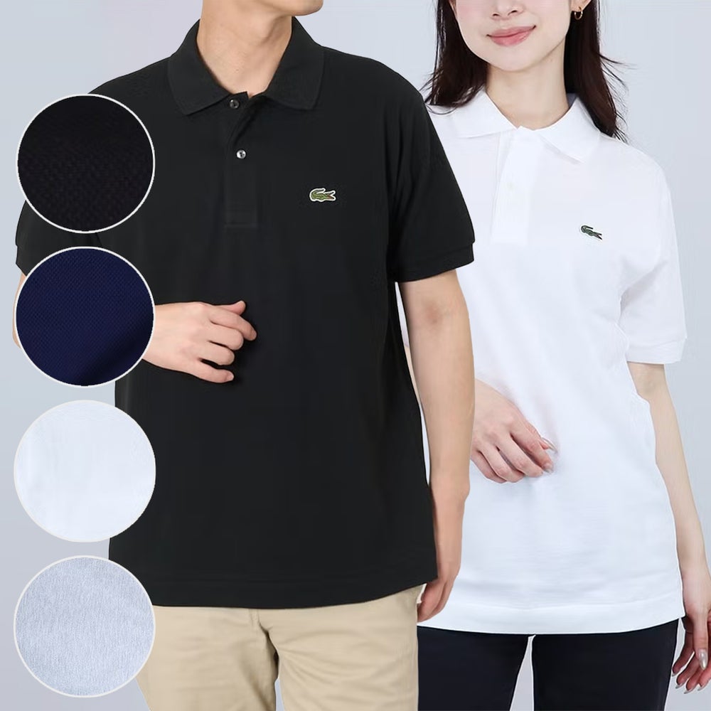 ラコステ LACOSTE メンズ レディース 半袖 ポロシャツ CLASSIC FIT L.12.12 L1212 / L1264 ORIGINAL PIQUE POLO SHIRT コットン 綿100％