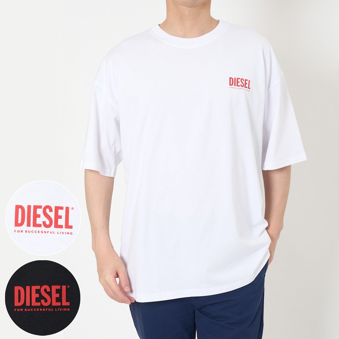 ディーゼル DIESEL メンズ 半袖Tシャツ ロゴTシャツ T-BOXT-BISK T