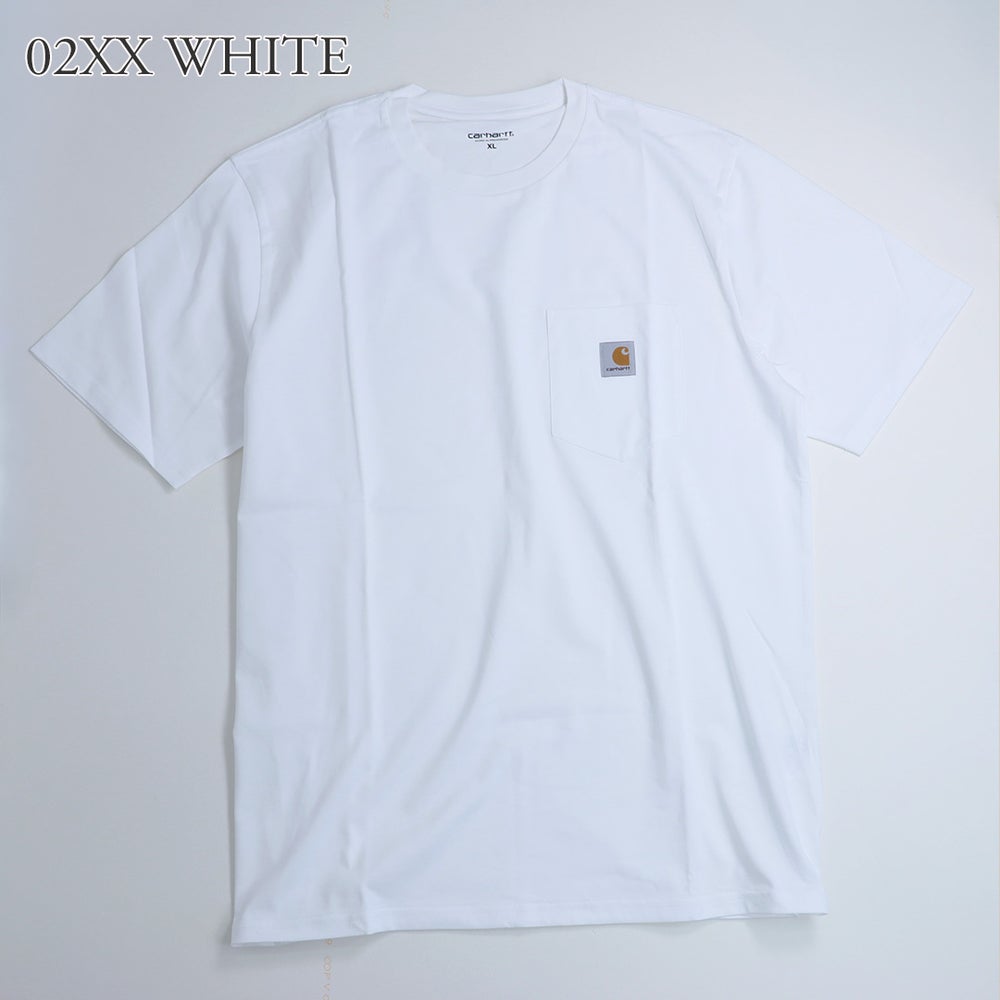 カーハート ワークインプログレス CARHARTT WIP Tシャツ メンズ レディース ユニセックス 男女兼用 I030434 ロゴTシャツ 半袖 綿100％ コットン ポケット付き