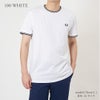 フレッドペリー FRED PERRY Tシャツ メンズ レディース ユニセックス 男女兼用 半袖 リンガーTシャツ コットン 綿100% レギュラーフィット クルーネック TWIN TIPPED T-SHIRT M1588V