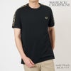 フレッドペリー FRED PERRY Tシャツ メンズ レディース ユニセックス 男女兼用 半袖 リンガーTシャツ コットン 綿100% レギュラーフィット クルーネック CONTRAST TAPE RINGER T-SHIRT M4613