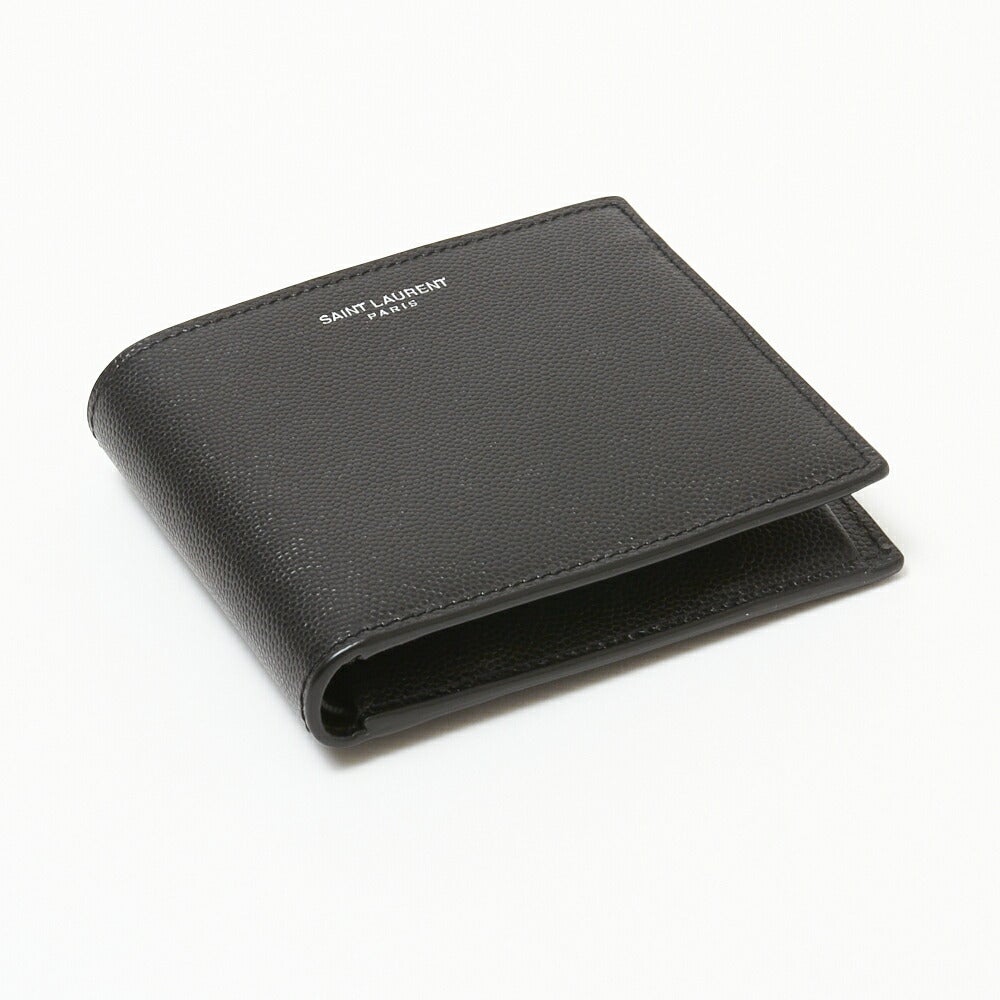 サンローランパリ 折財布 【クラシック　サンローラン】 396303 BTY0N ブラック（1000 BLACK） SAINT LAURENT PARIS