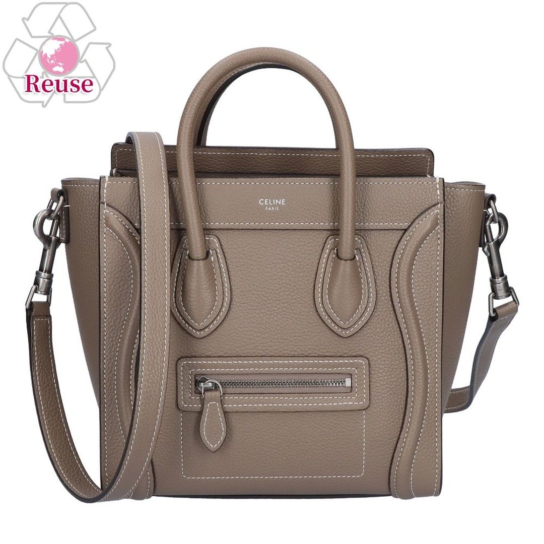 古着さん専用 リユース品】 セリーヌ CELINE バッグ 2WAYバッグ ラゲージナノ