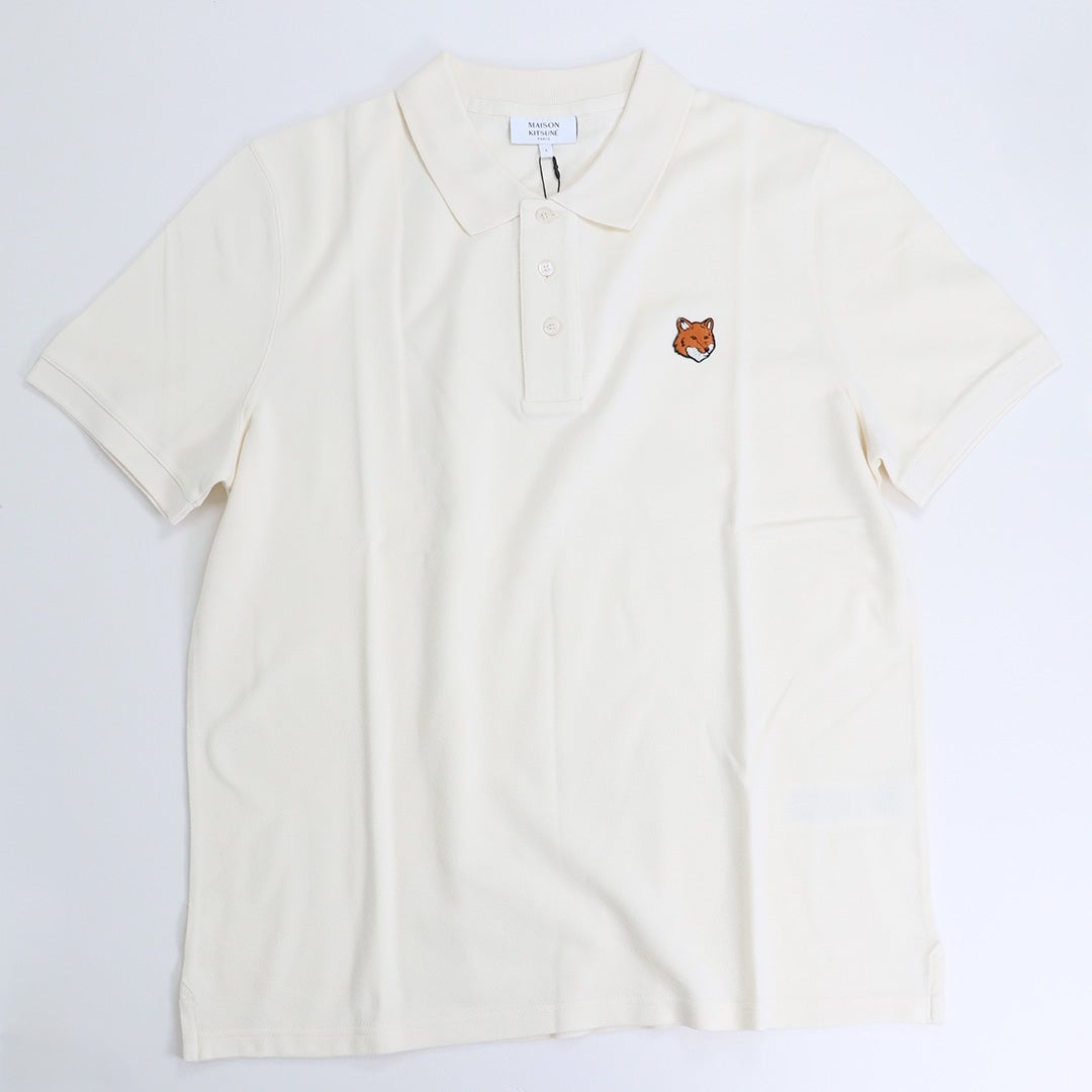 メゾンキツネ MAISON KITSUNE メンズ 半袖 ポロシャツ FOX HEAD