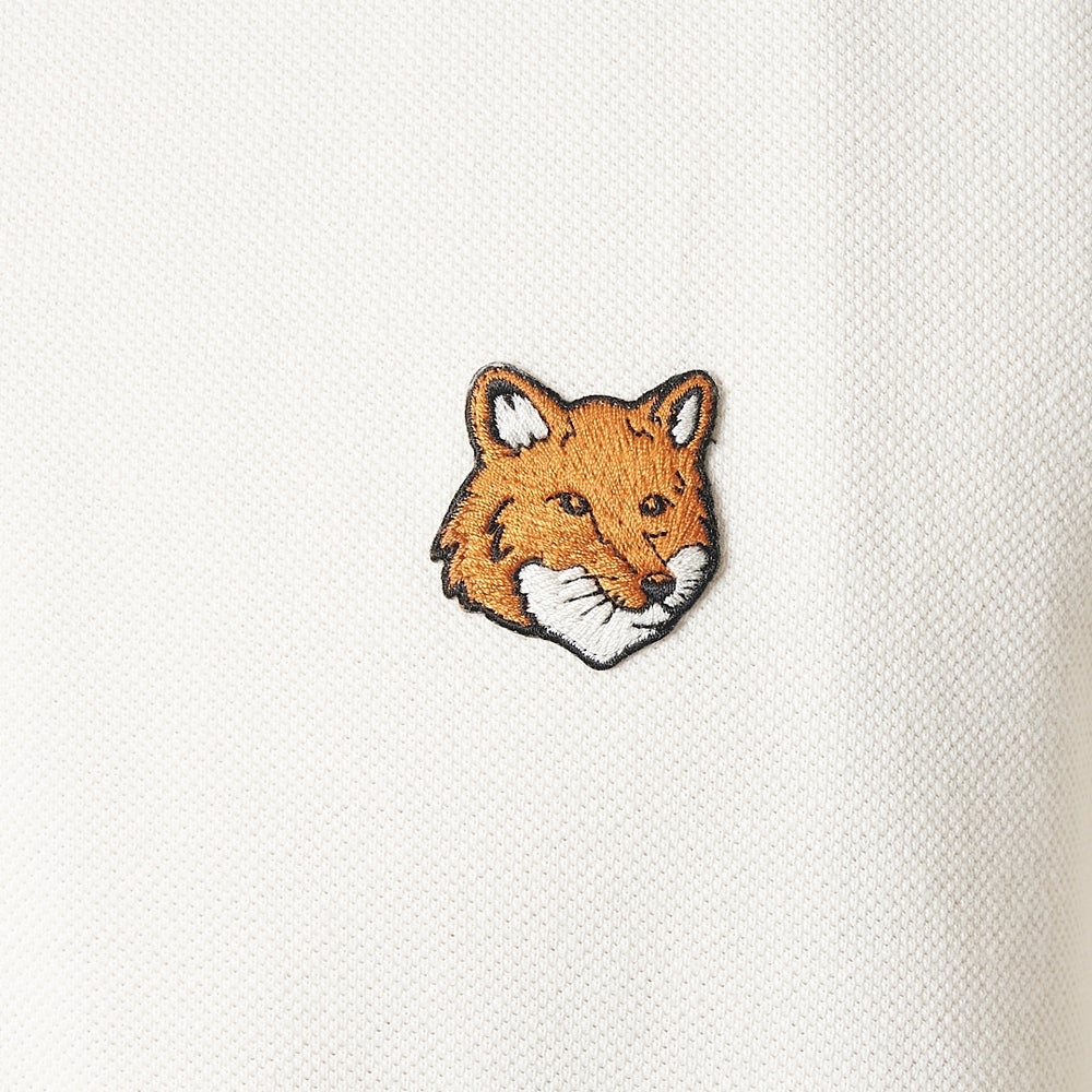メゾンキツネ MAISON KITSUNE メンズ 半袖 ポロシャツ FOX HEAD REGULAR POLO フォックスヘッド レギュラー ポロ PM00209 KP0002 0063 NOBLEBEIGE 綿100％ コットン