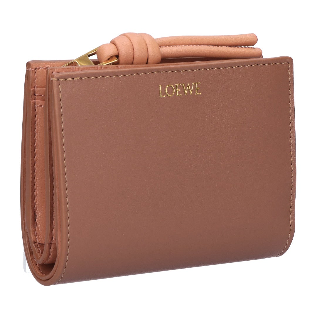 ロエベ LOEWE 折財布 二つ折り財布 ノット コンパクト ウォレット