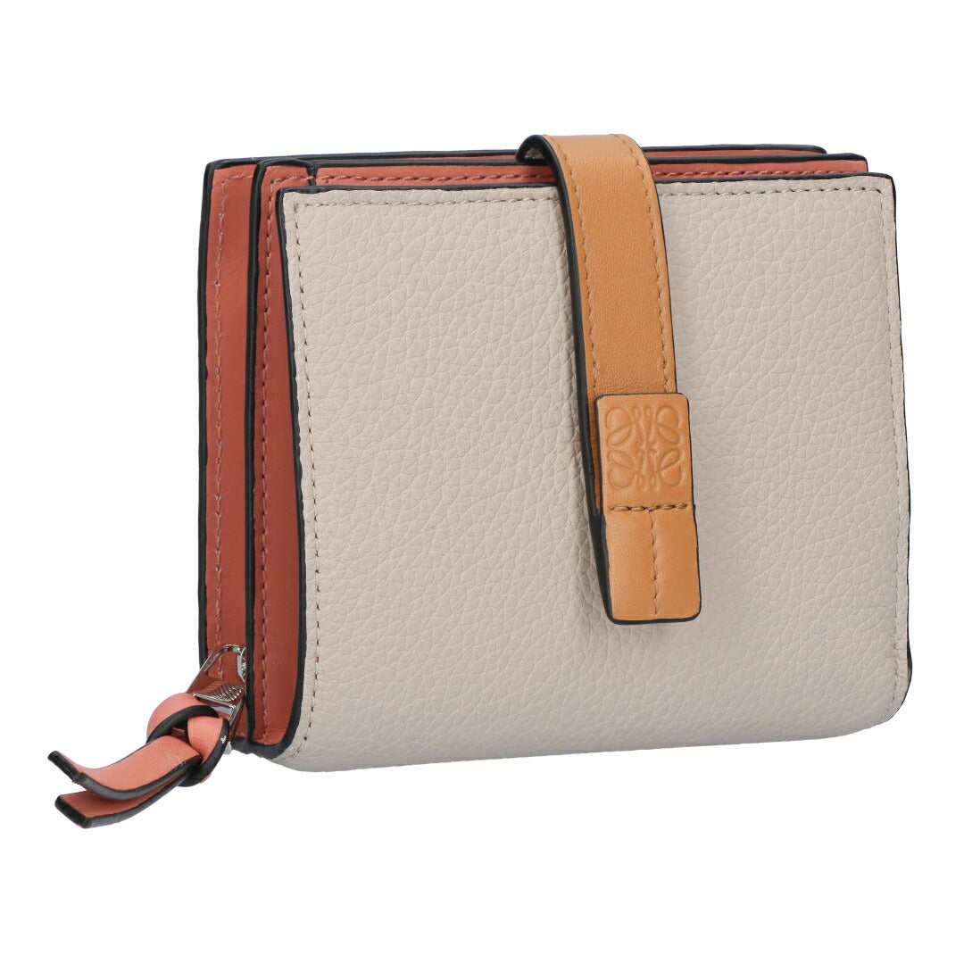 ロエベ LOEWE 折財布 二つ折り財布 コンパクト ジップウォレット