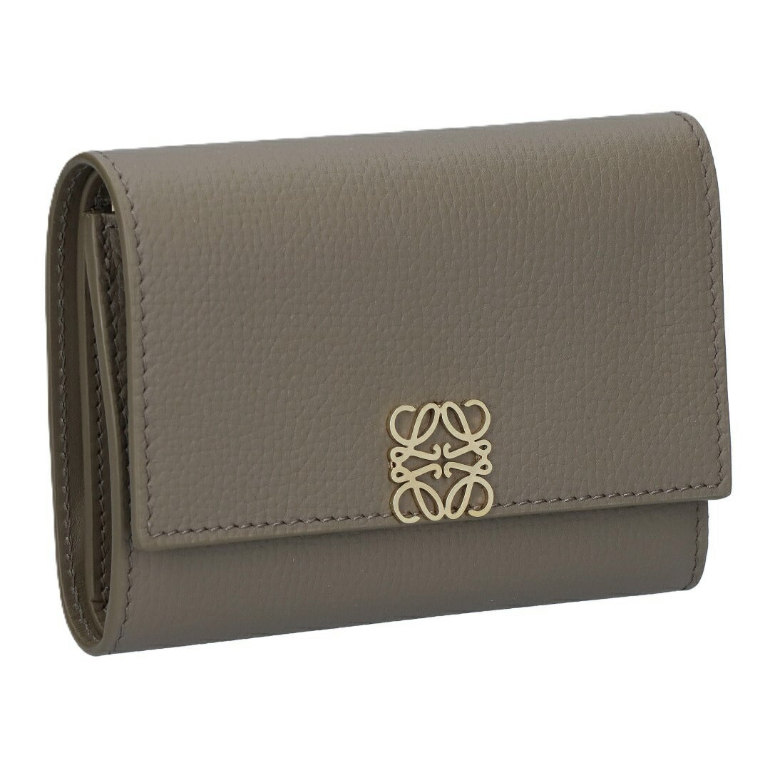 【ブランドショップ・ClaRa✦フォロー割 LOEWE 】三つ折り財布 ロエベ LOEWE 折財布 三つ折り財布 アナグラム バーティカル