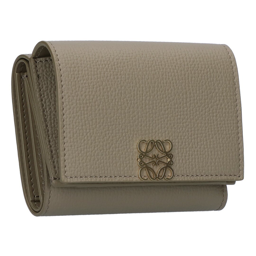 ロエベ LOEWE 折財布 3つ折り財布 C821TR2X16 3170 TAUPE アナグラム