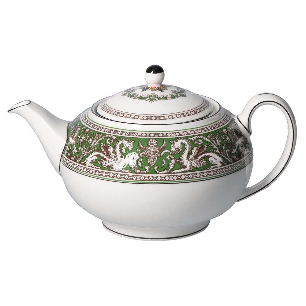 ウェッジウッド WEDGWOOD 食器 テーブルウェア ボーンチャイナ ティーポット 1.2L フロレンティーン 1070852