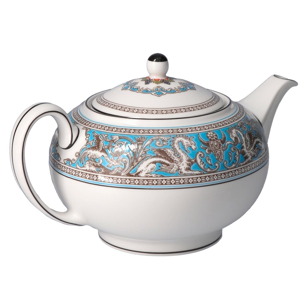 ウェッジウッド WEDGWOOD 食器 テーブルウェア ボーンチャイナ ティーポット 1.2L フロレンティーン 40018021