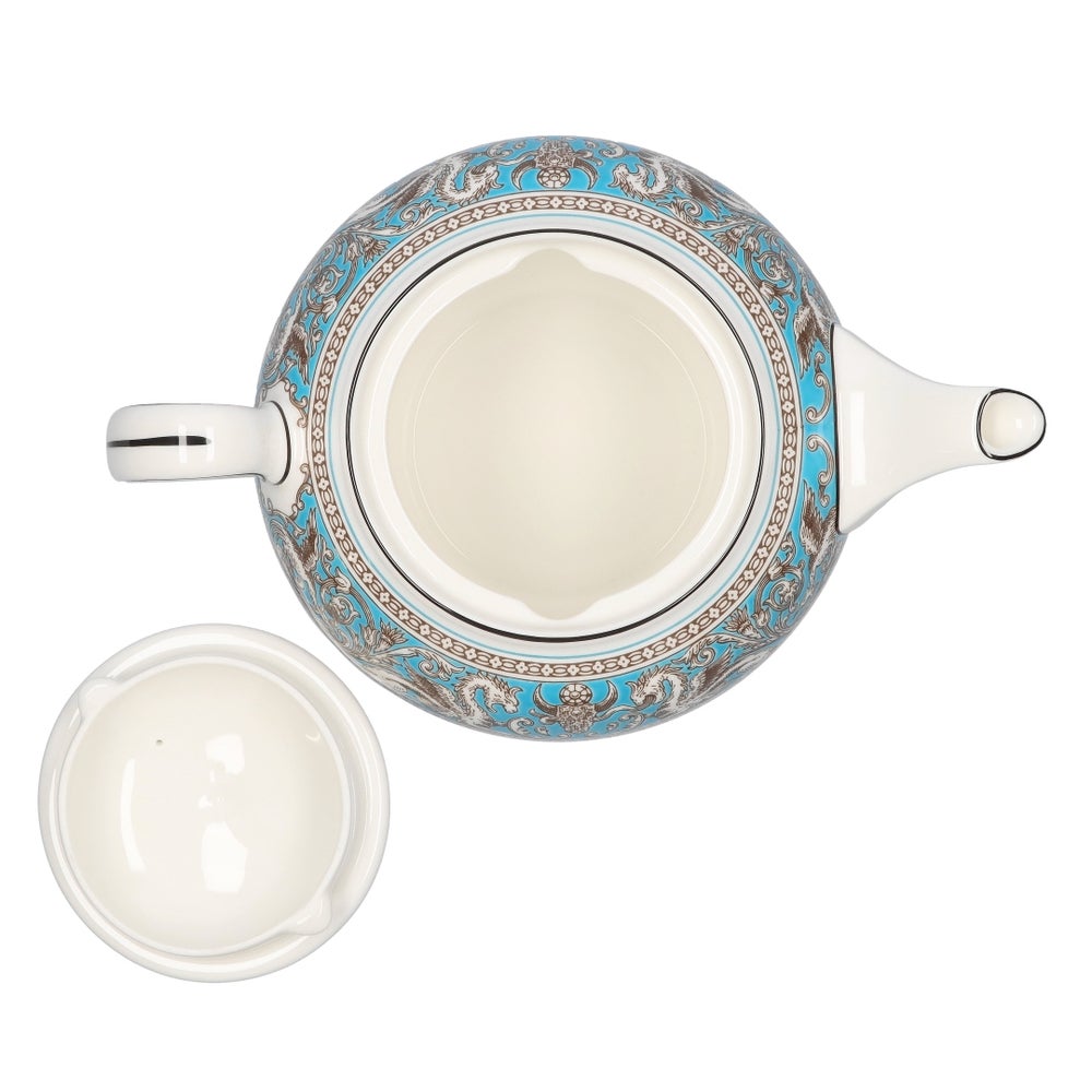 ウェッジウッド WEDGWOOD 食器 テーブルウェア ボーンチャイナ ティーポット 1.2L フロレンティーン 40018021