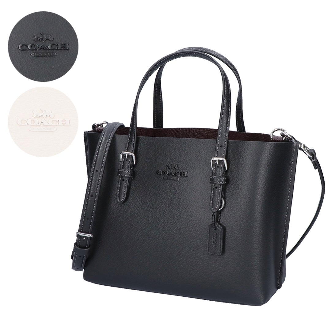 COACH 2つセット コーチ COACH 2WAYバッグ CV966 アウトレット レザー 【お取り寄せ