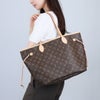 ルイヴィトン LOUIS VUITTON トートバッグ モノグラム ネヴァーフル MM ローズベージュ M46975