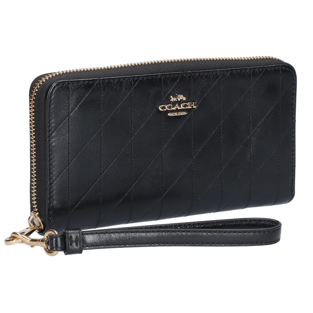 コーチ COACH 長財布 CEL63 IMBLK アウトレット 【お取り寄せ】