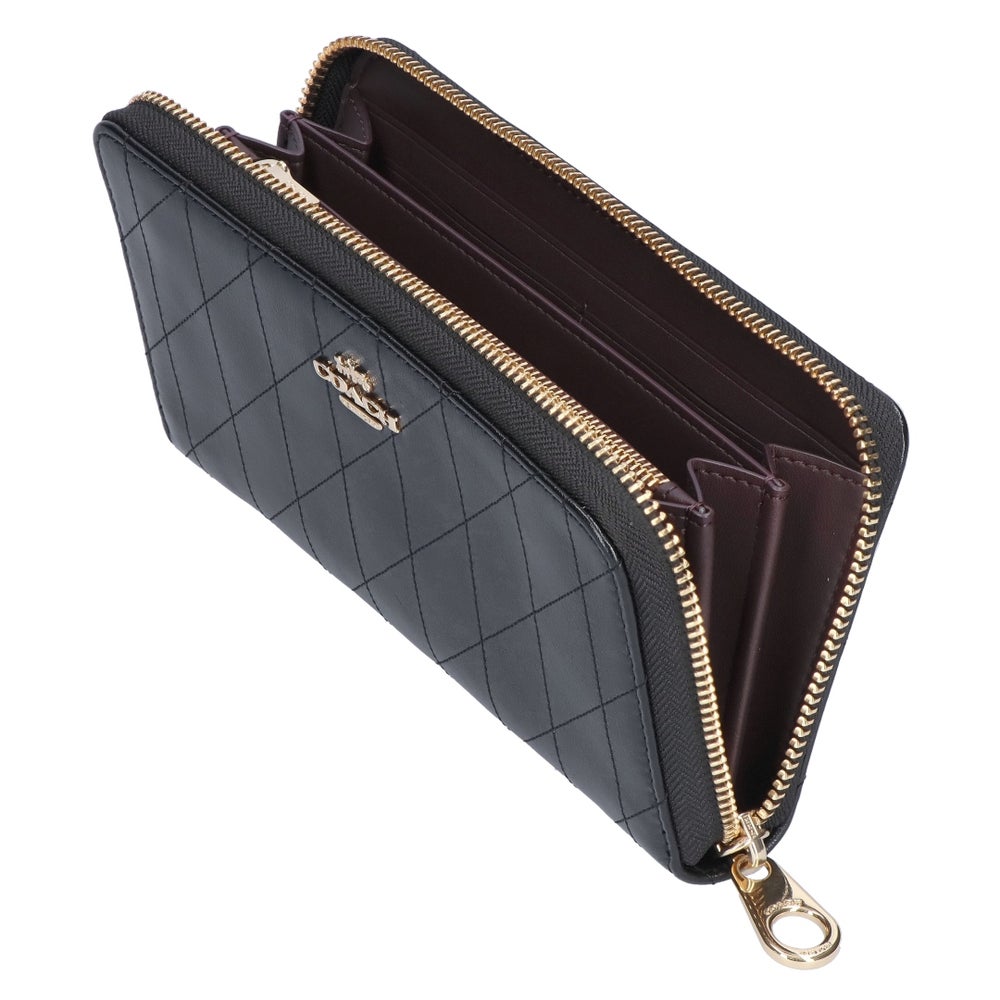 コーチ COACH 長財布 CEL63 IMBLK アウトレット 【お取り寄せ】