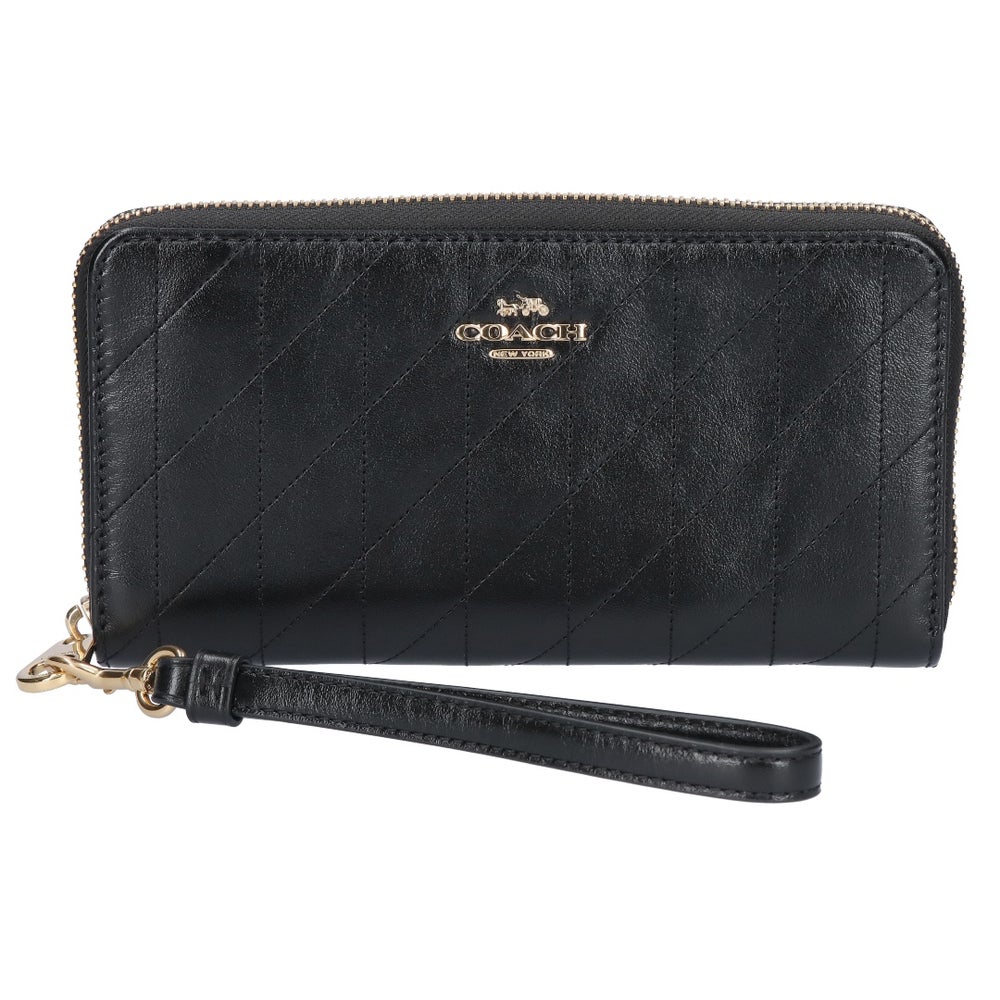 コーチ COACH 長財布 CEL63 IMBLK アウトレット 【お取り寄せ】