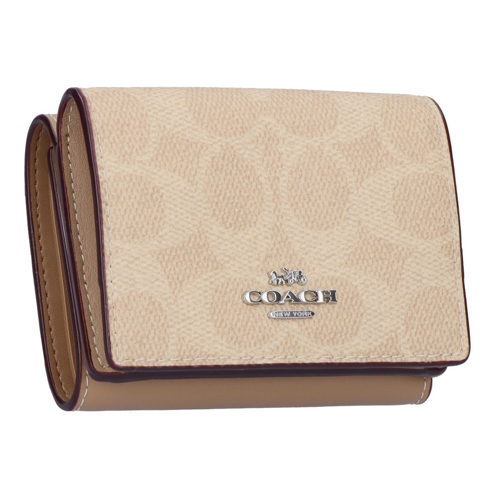 コーチ COACH 折財布 三つ折り財布 CX164 SVPWH アウトレット 【お取り寄せ】