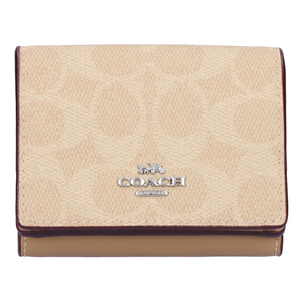 コーチ COACH 折財布 三つ折り財布 CX164 SVPWH アウトレット 【お取り寄せ】