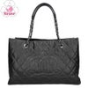 【リユース品】 シャネル CHANEL バッグ トートバッグ チェーントートバッグ ブラック/シルバー金具 【お取り寄せ】