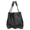 【リユース品】 シャネル CHANEL バッグ トートバッグ チェーントートバッグ ブラック/シルバー金具 【お取り寄せ】