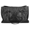 【リユース品】 シャネル CHANEL バッグ トートバッグ チェーントートバッグ ブラック/シルバー金具 【お取り寄せ】