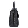 【リユース品】 シャネル CHANEL バッグ ハンドバッグ マトラッセ トップハンドル ハンドバッグ A12397 ブラック/シルバー金具 【お取り寄せ】