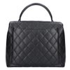 【リユース品】 シャネル CHANEL バッグ ハンドバッグ マトラッセ トップハンドル ハンドバッグ A12397 ブラック/シルバー金具 【お取り寄せ】