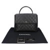 【リユース品】 シャネル CHANEL バッグ ハンドバッグ マトラッセ トップハンドル ハンドバッグ A12397 ブラック/シルバー金具 【お取り寄せ】