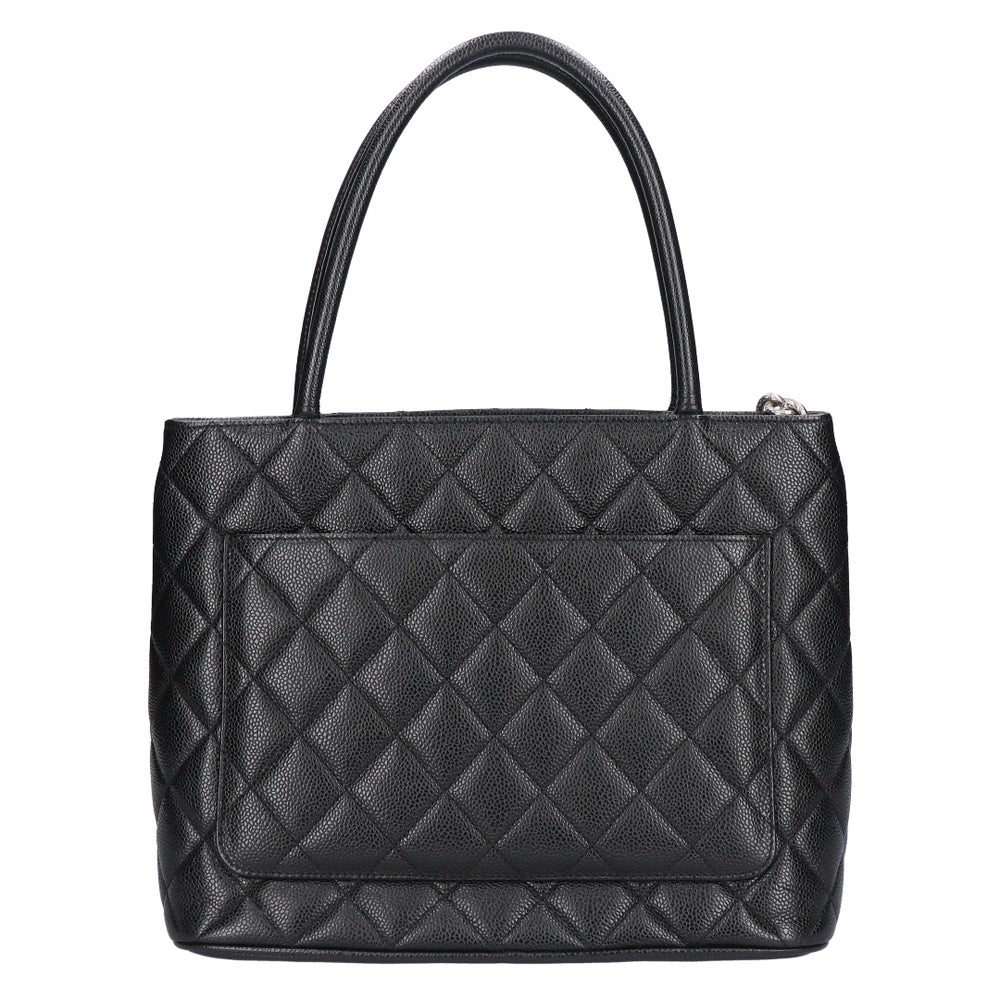 【リユース品】 シャネル CHANEL バッグ トートバッグ 復刻トート A01804 ブラック/シルバー金具 【お取り寄せ】