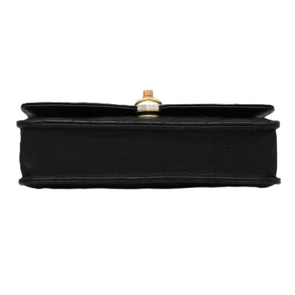 【リユース品】 シャネル CHANEL バッグ ショルダーバッグ マトラッセ チェーンショルダー ブラック/ゴールド金具 【お取り寄せ】