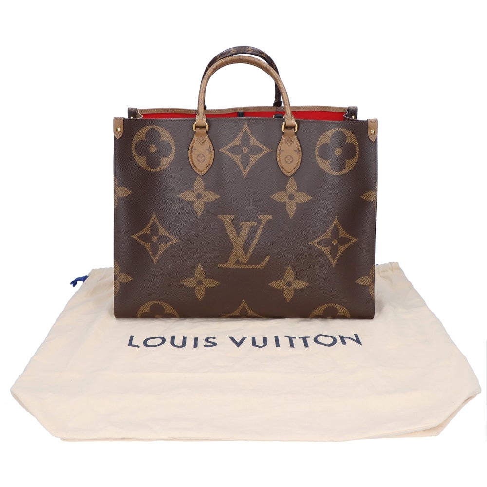 【リユース品】 ルイヴィトン LOUIS VUITTON バッグ 2WAYバッグ オンザゴーGM M44576 ブラウン系 【お取り寄せ】