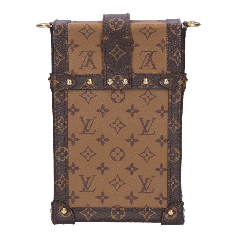【リユース品】 ルイヴィトン LOUIS VUITTON バッグ ショルダーバッグ ポシェット・トランク・ヴェルティカル M67873 ブラウン系 【お取り寄せ】