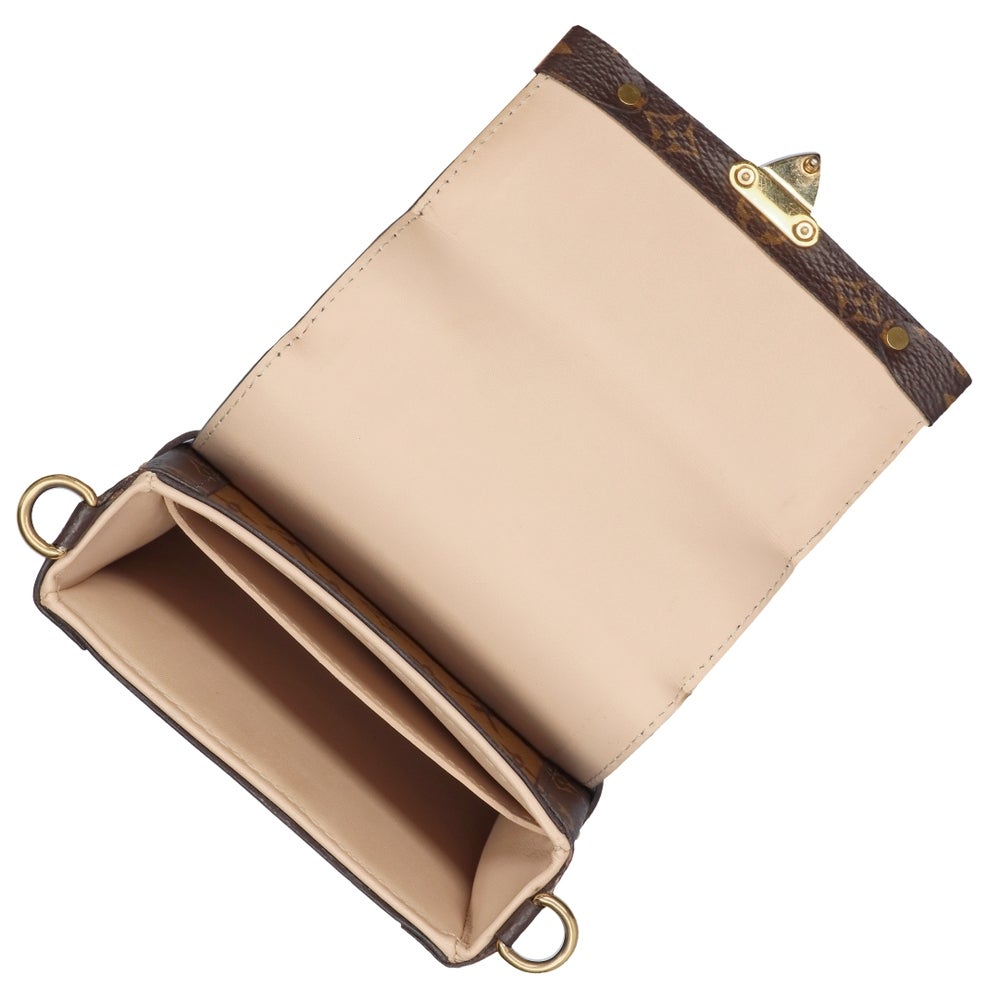 【リユース品】 ルイヴィトン LOUIS VUITTON バッグ ショルダーバッグ ポシェット・トランク・ヴェルティカル M67873 ブラウン系 【お取り寄せ】